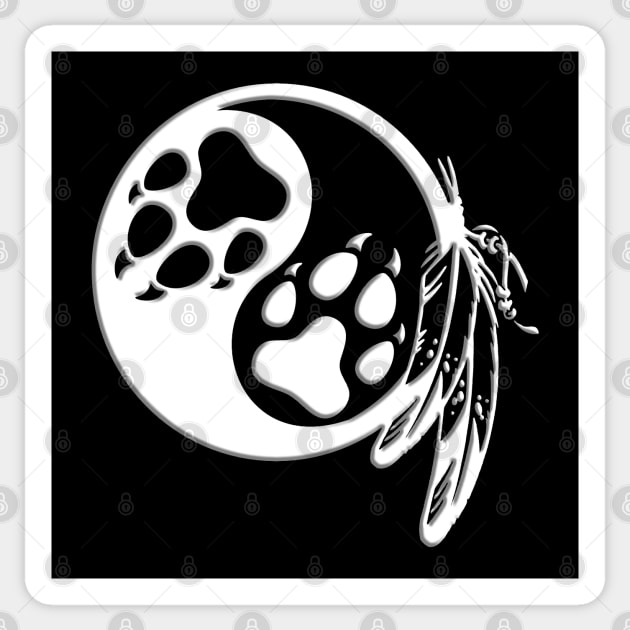 WOLF PAW 4 Sticker by GardenOfNightmares